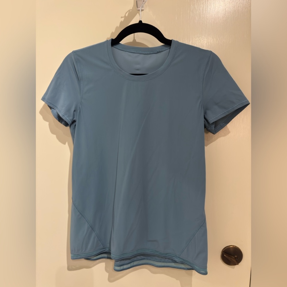 Lululemon Blue Short Sleeve Top